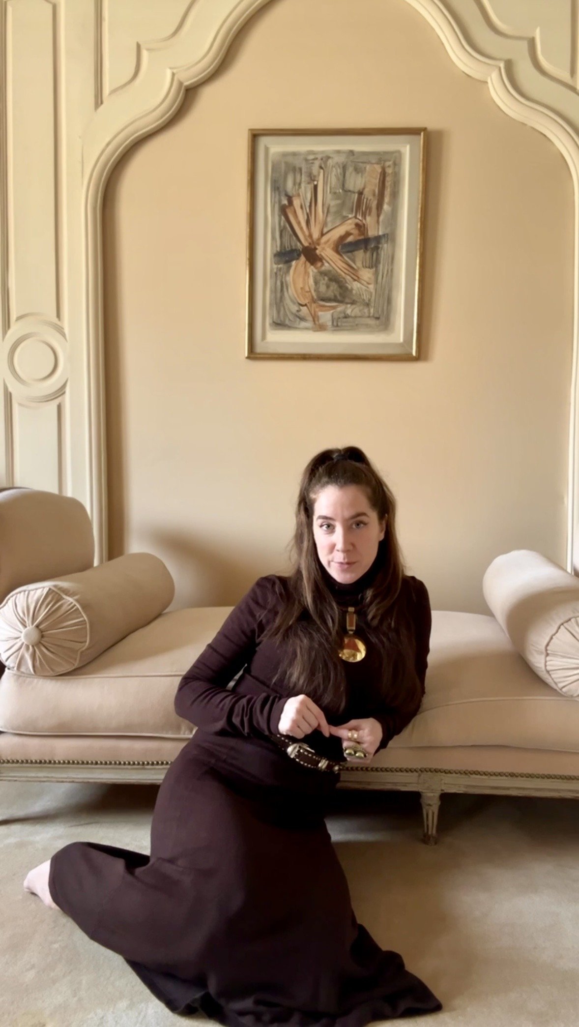 New York interior designer Carole Vaudable